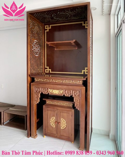 CẬP NHẬT HOÀN THIỆN KHÔNG GIAN THỜ TẠI NHÀ KHÁCH HÀNG.