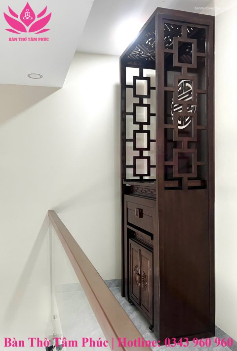 Tủ Thờ Hiện Đại Gỗ Sồi – TT05