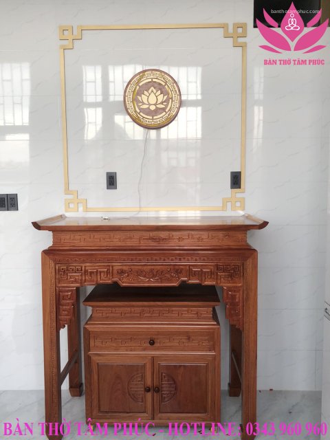 Tủ Thờ Hiện Đại Gỗ Hương Đá – TTHĐ11