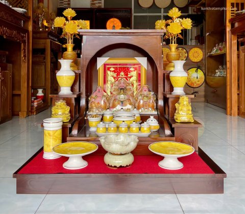 ✨ TỔNG HỢP NHỮNG MẪU BÀN THỜ THẦN TÀI THỔ ĐỊA ĐANG TRƯNG BÀY TẠI SHOWROOM BÀN THỜ TÂM PHÚC ✨