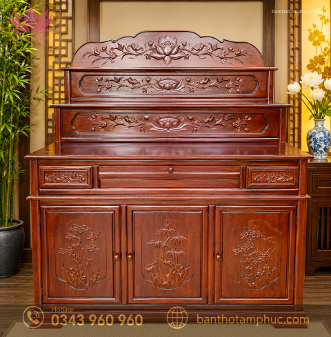 Tủ Thờ Hiện Đại Gỗ Sồi – TT29