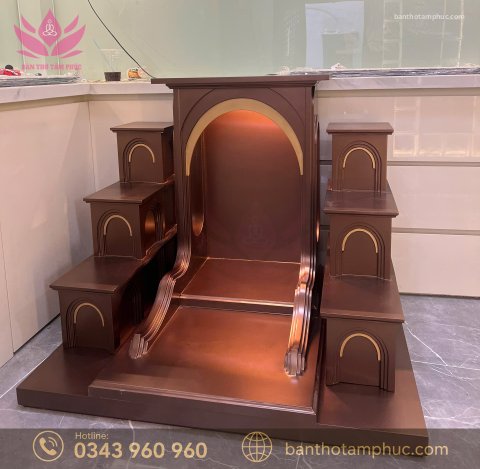 Bàn thờ thần tài ông địa hiện đại gỗ MDF BD49